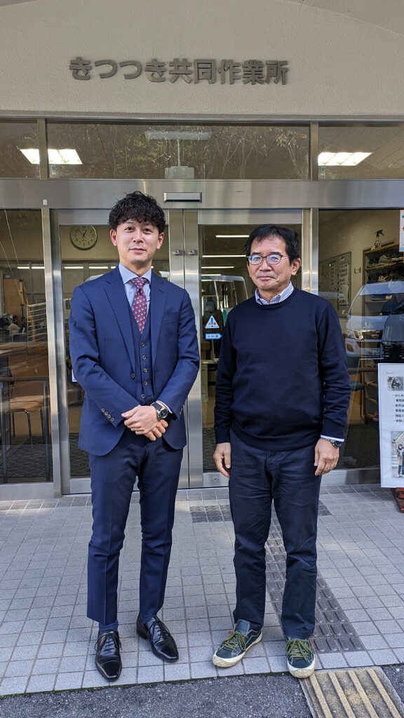 安部さんとの写真